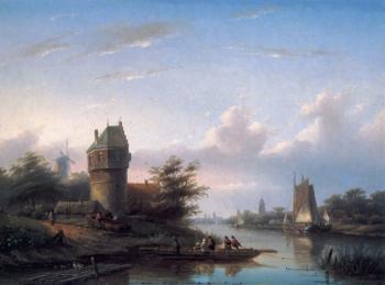 Jan Jacob Coenraad Spohler : The Ferry